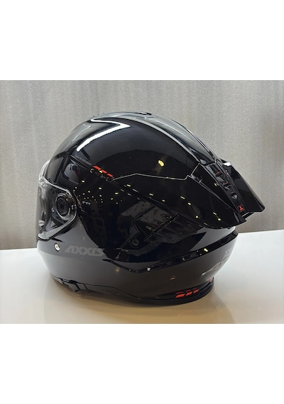 Axxıs Kask Hawk Evo Sv Solıd A1 Parlak Siyah