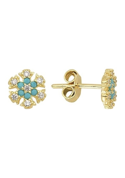 Goldkupe 14 Ayar Kar Tanesi Altın Küpe 1,28 Gr-859