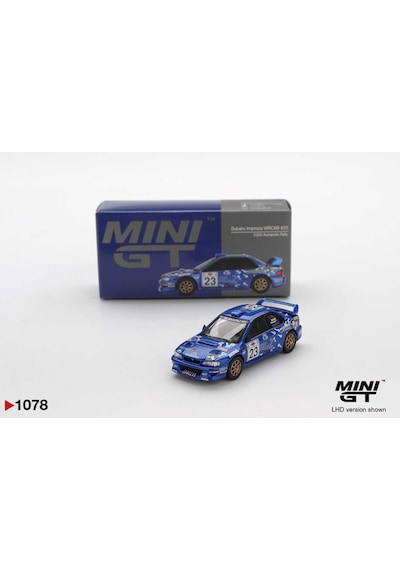 Mini Gt 1/64 Subaru Impreza Wrc99 23 2000 Acropolis Rally 1078