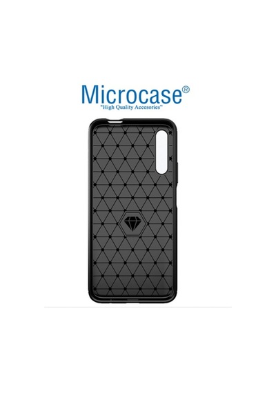 Huawei Honor 9X Brushed Carbon Kilif + Cam (Seç) 373231018