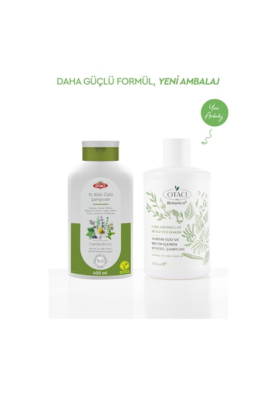 Avantajlı 2 Li 10 Bitki Özlü Canlandıcı Şampuan 375 Ml