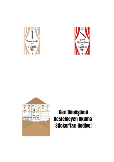 Neyzen Tevfik Ciltli + Darbe: Kan Ve Sultan Ciltli + Okuma Sticker'ları