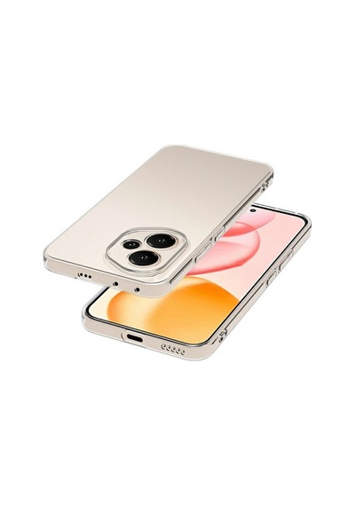 Honor 400 5g Kamera Korumalı Silikon Arka Kılıf Şeffaf