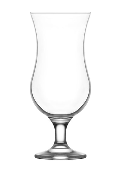 Lav Fiesta Cam Kokteyl Bardağı 6'lı 460 ml (Meşrubat/Smoothie /Milkshake/Soğuk Kahve Bardağı )