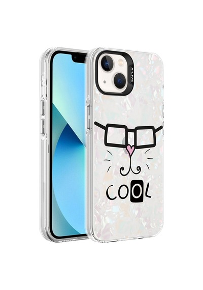 Apple Apple iPhone 13 / 14 Uyumlu Kılıf Mermer Desenli Kapak