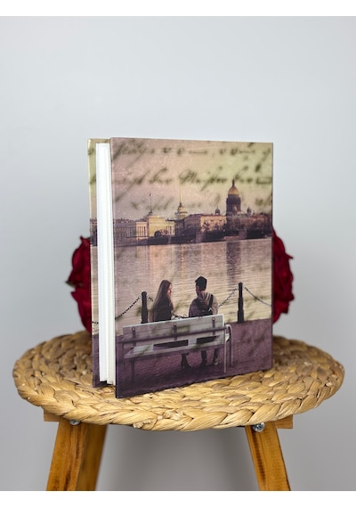 Rabsev Fotoğraf Albümü 10x15cm 200 Fotoğraf Kapasiteli Renkli Aşk Desenli Anı Albümü