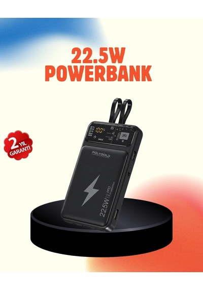 Hubrendy  Mobil Powerbank 22.5w Pd Destekli Hızlı Şarj Diğer