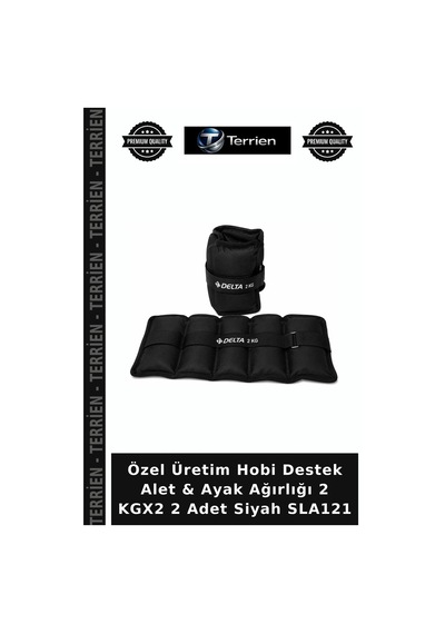 Özel Üretim Hobi Destek Alet & Ayak Ağırlığı 2 Kgx2 2 Adet Siyah Sla121