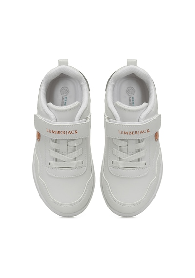 Lumberjack Rıck Jr 5pr Beyaz Erkek Çocuk Sneaker 000000000102021758 Beyaz-Turuncu