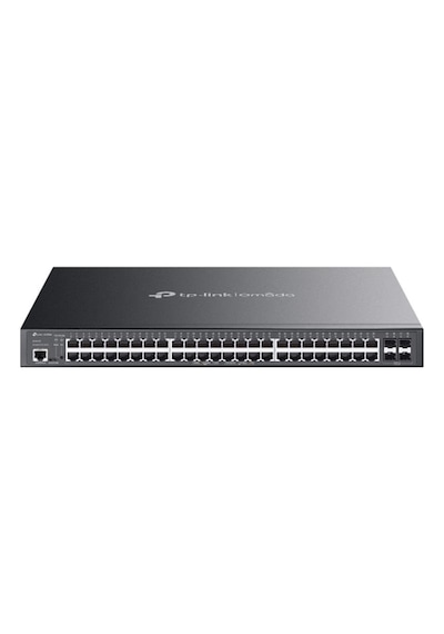 Omada Sg3452p, 52 Port Gigabit, 48 Port Gigabit Poe+, 384w, 4 Port Sfp L2+ Yönetilebilir, Rackmount Metal Kasa Switch