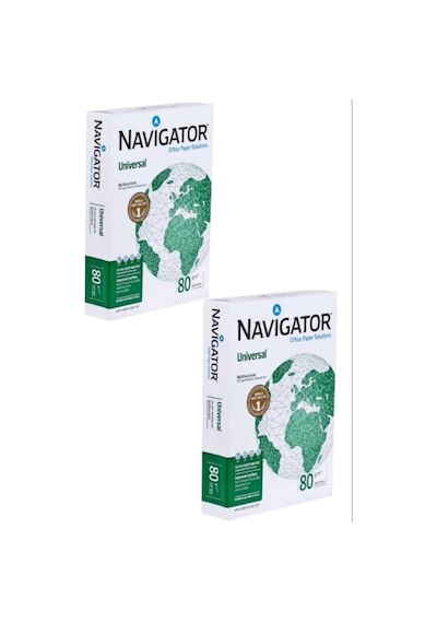 Navigator A4 Fotokopi Kağıdı 80 Gr. 2 Paket 1000 Yaprak
