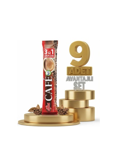 Afia 3ü 1 Arada Kahve Klasik 9x18 Gr Diğer
