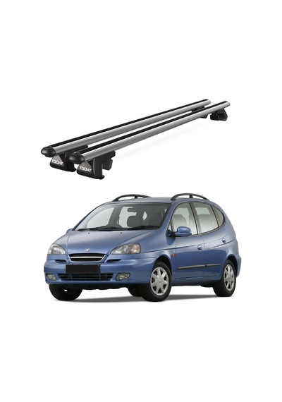 Venüs Daewoo Tacuma 2005-2008 Uyumlu Gri Ara Atkı Port Bagaj Tavan Barı