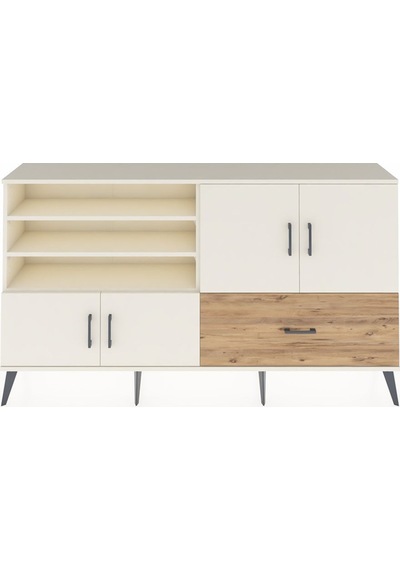 Arges Konsol 5 Raflı Tek Çekmeceli 4 Kapaklı 176x30x99 Aytaşı-ayt Aytaşı-aytaşı/çam Arges Konsol 5 Raflı Tek Çekmeceli 4 Kapaklı 176x30x99 Aytaşı-ayt Aytaşı-aytaşı/çam