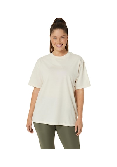 Asics ASICS LOGO TEE Bej Women Kısa Kollu Tshirt 2032C843-201