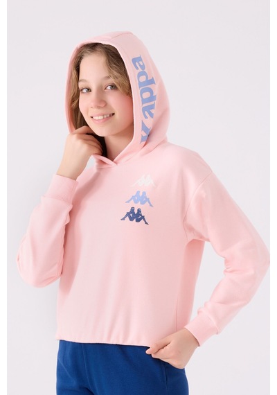 Kappa Kız Çocuk Pembe Sweatshirt 5274-45426 Pembe
