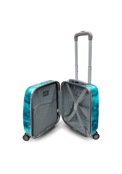 Coral High Renkli Desenli Mini Kabin Boy Valiz 40cm 16768 Çok Renkli