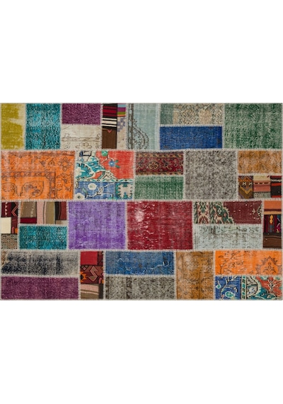Klasik Modern Patchwork Halı 160 X 230 Cm 6044