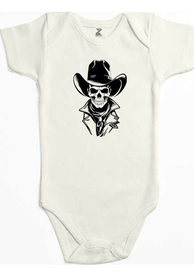 Zepplin Giyim Mr. Kovboy Sarı Bebek Body Zıbın