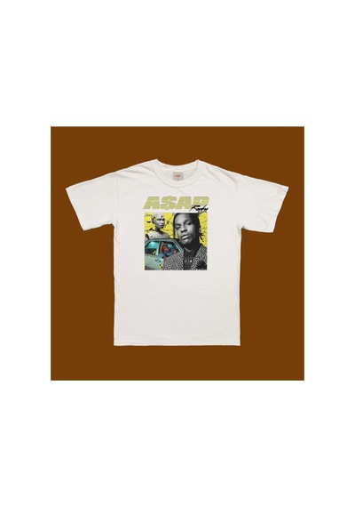 Tarzsokak Asap Rocky Tişört Beyaz