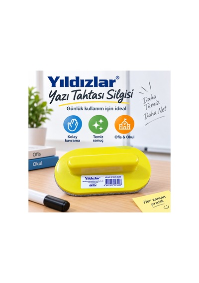Tahta Silgisi 1 Adet Çoklu Renk Cok Renkli