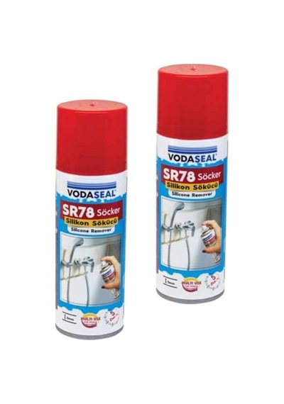 Vodaseal 2 Adet Çok Amaçlı Silikon Etiket Mastik Yapışkan Küf Pas Sökücü Sr78