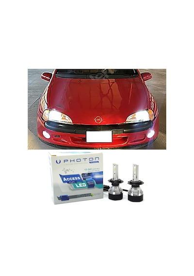 Opel Tigra Led Xenon Kısa Far Ampulü H1 Access Yeni Seri Beyaz 1995-2000