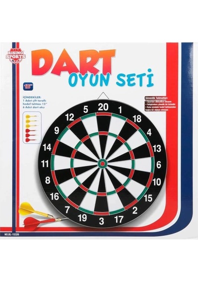 Znv Zenvia Mey İthalat Dart Oyun Seti 36,5 Cm. Znv2025 Cmn -Renkli
