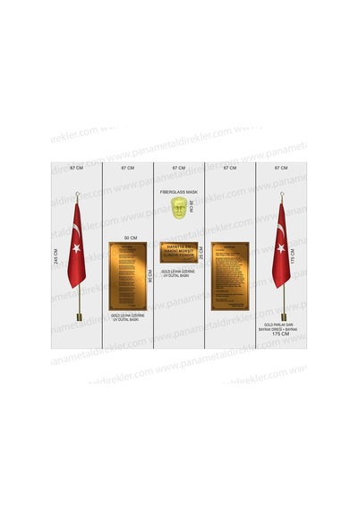 Atatürk Köşesi Seti Poz Model 07