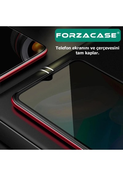Forzacase Xiaomi Redmi Note 13 4g İçin Privacy Hayalet Tam Kaplar Cam Ekran Koruyucu - Fc292
