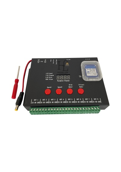 Pixel Led Kontrol Cihazı T-8000 Ttl 5-24 Volt