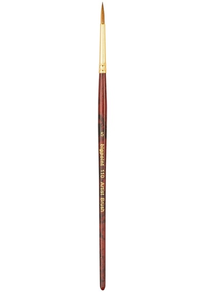 Bigpoint 110 Serisi Samur Kolinsky Yuvarlak Fırça No: 5 X 12 Adet