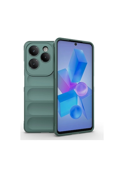 İnfinix Hot 40 Kılıf Esnek Tpu Oyuklu Arka Yüzey Tasarımlı Zore Etnik Silikon Kapak 1