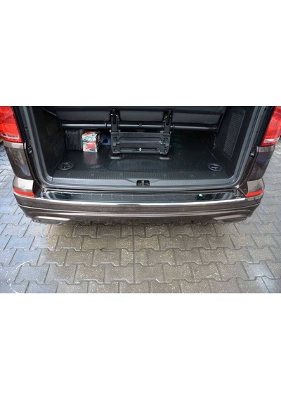 Vw T6 Transporter Krom Arka Tampon Eşiği Tek Kapı 2015 ve Sonrası
