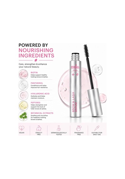 Su Bazlı Kaş & Kirpik Serumu Keratin, Biotin & Peptit 6ml