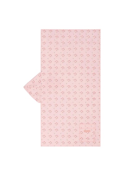 Flamingueo Kapüşonlu Mikrofiber Çocuk Havlu Rosie Pembe