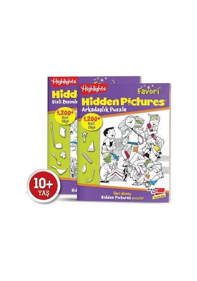 Focus_Gelişim Favori Hidden Pictures 2'Li Set