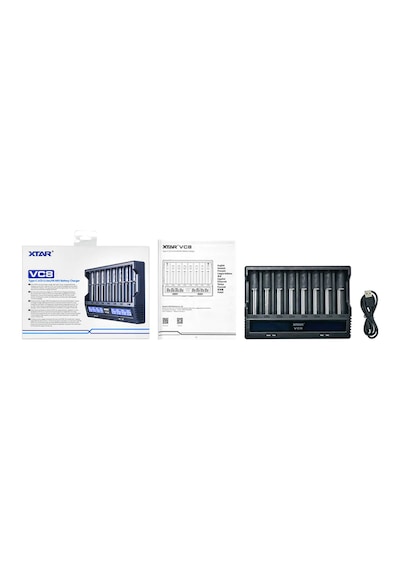 Xtar VC8 Taşınabilir Pil Şarj Cİhazı