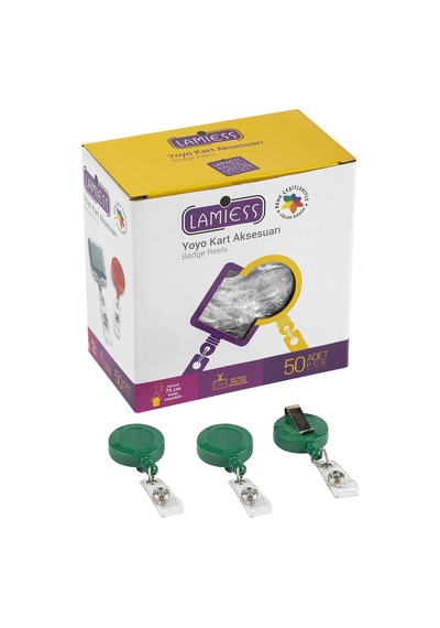 Lamiess Lms 351 Yuvarlak Yoyo Yeşil 50'Li