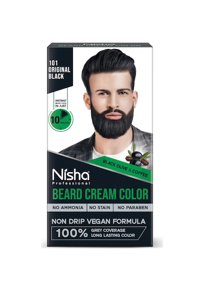 Sakal Boyama Seti 60ml,10dk Bekleme Süresi Amonyak Paraben İcermez,cilde Leke Yapmaz Orjinal Black
