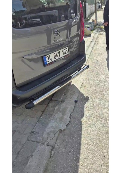 Opel Combo 2019-2025 Al-kar V2 Modeli Yan Basamağı + Arka Koruma Bar 2mm Çok Sağlam Opel Combo 2019-2025 Al-kar V2 Modeli Yan Basamağı + Arka Koruma Bar 2mm Çok Sağlam