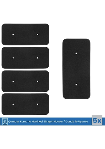 Çamaşır Kurutma Makinesi Süngeri 5'li Hoover Dxh9a2tcexs, Dyh9913na1x İle Uyumlu