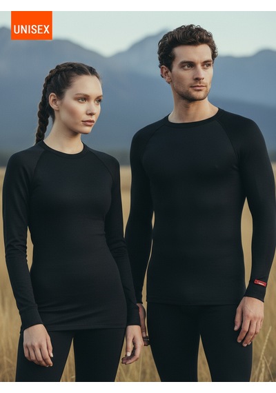 Blackspade Unisex Termal Tişört 2. Seviye 9259 Siyah