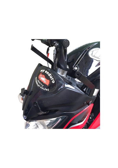 Gp Kompozit Bajaj Pulsar Ns 200 2011-2024 Uyumlu Uzun Tur Camı Şeffaf Std