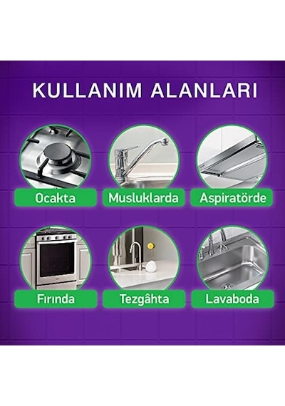 Cillit Bang Mutfak Yağ Ve Kireç Çözücü Sprey 750 Ml 0
