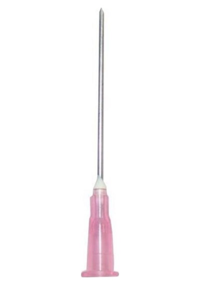 Ayset Enjektör İğne Ucu 1.20 x 38 MM 18 G Pembe 100 Adet