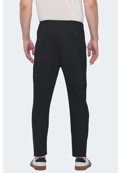Slazenger Olı In Erkek Fermuar Cepli Siyah Eşofman Altı Siyah
