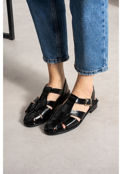 Wolk Shoes Asel Kadın Sandalet Siyah