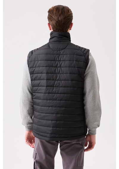 Nepeta Bomber Şişme Yelek Siyah