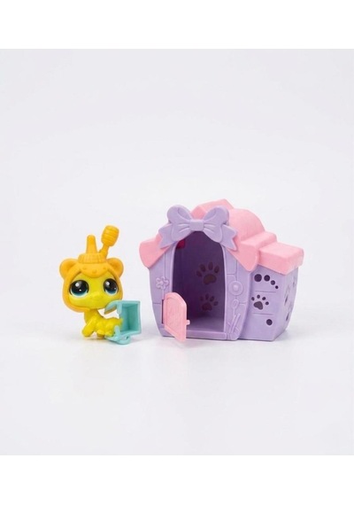 Pet Shop Minişler Bal Arısı Kostümlü Miniş Figür Ve Kulübe Oyun Seti Seri 3 Işıklı Paket Oyuncak